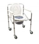 KW 696 Commode Chair- With Wheels