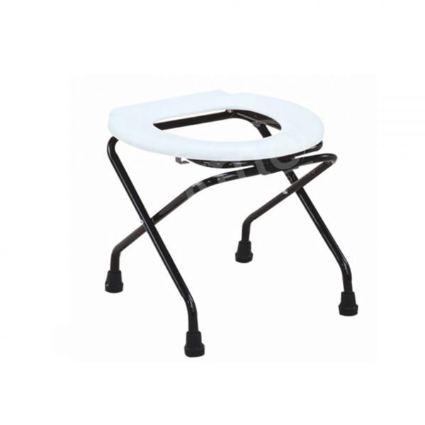 KW-897A Folding Commode Stool With Lock - Image 2