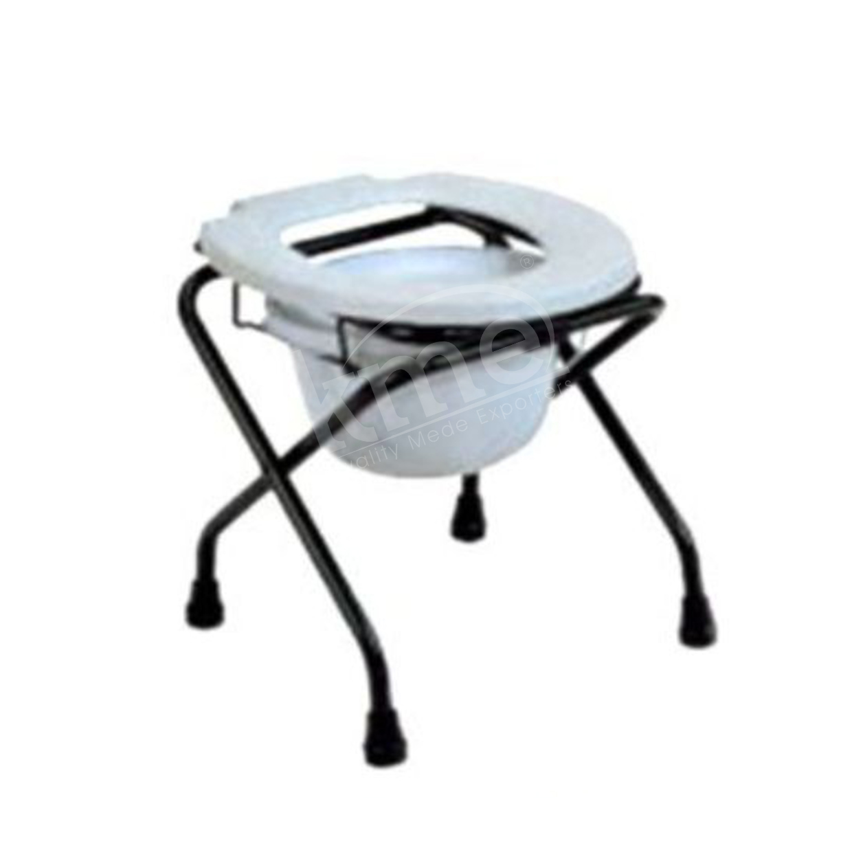 KW-897A Folding Commode Stool With Lock